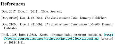 Bibliography in LaTeX with Bibtex/Biblatex - LaTeX-Tutorial.com