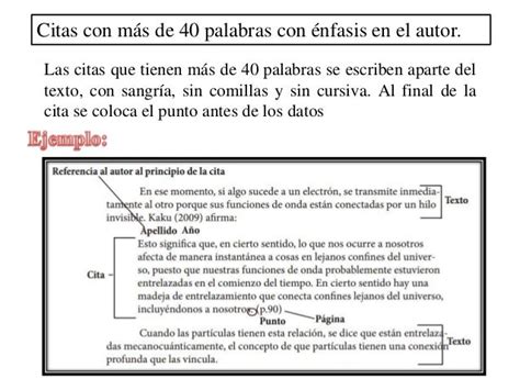 Como Citar Mas De 40 Palabras En Apa 6 - Marcus Reid