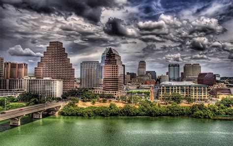 HDR, Building, Cityscape, River, Austin, Austin (Texas) Wallpapers HD / Desktop and Mobile ...