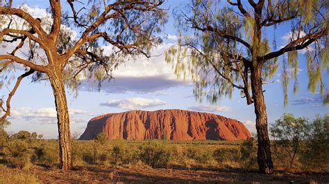 Download Australian Outback Uluru Wallpaper | Wallpapers.com