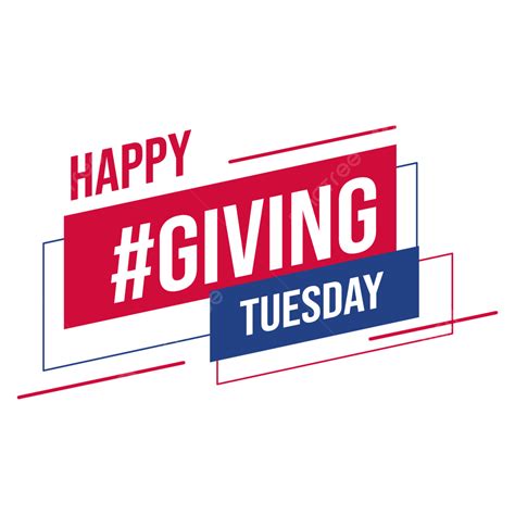 Giving Tuesday Clipart Transparent PNG Hd, Happy Giving Tuesday Banner Art, Giving Tuesday ...