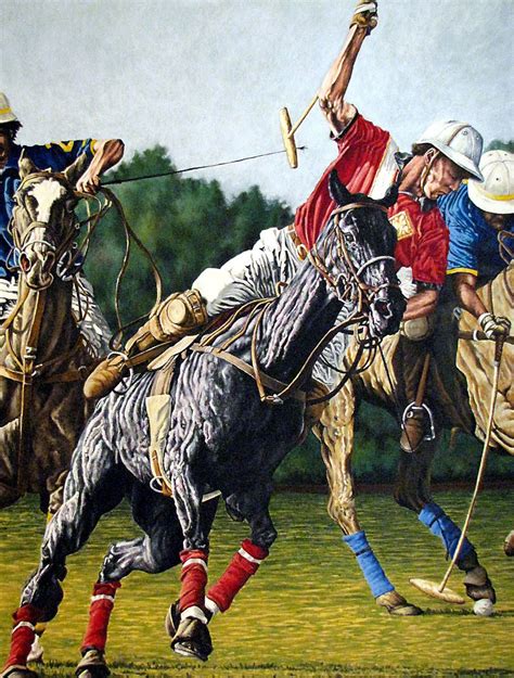 ''POLO'' 30X40'' OIL | Painting, Art, Horse head