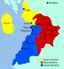 East Ayrshire Council Map - Arleen Natalina