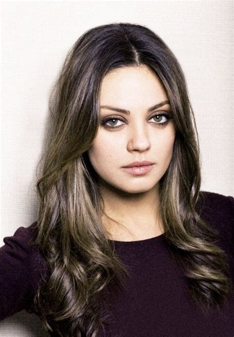 44 Fabulous Female Celebrities Hairstyles Mila Kunis | Hairstyles & Haircuts for Men & Women