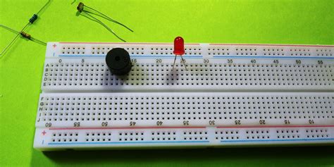 Active buzzer with LDR and LED- Arduino