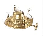 #0 Solid Brass Queen Anne Burner 10610A | B&P Lamp Supply