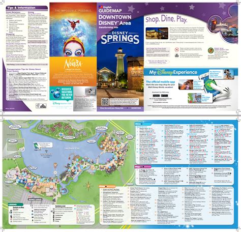 Printable Disney Springs Map