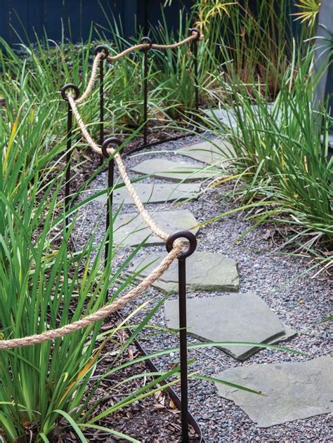 Rope Stakes, Set of 6 | Diy garden fence, Rope fence, Landscaping tools