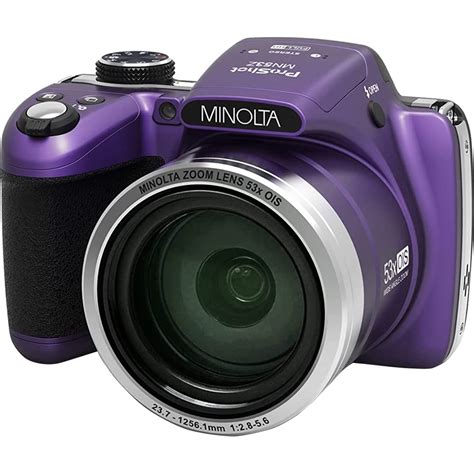 Minolta Pro Shot 16 Mega Pixel HD Digital Camera with 53x Optical Zoom ...