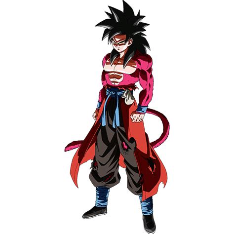 Goku SSJ4 (Xeno) render 4 [SDBH World Mission] by maxiuchiha22 on DeviantArt Dragon Ball Gt ...