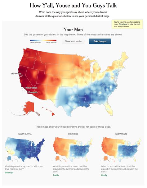 Your personal dialect map - Hither & Thither