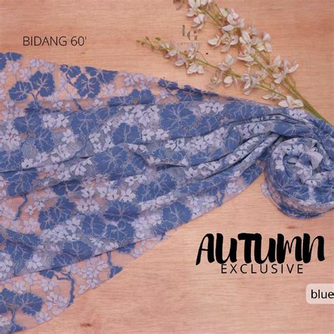 Kain Lace Bidang 60 Inch x 0.5m - Autumn Exclusive by Lace Gallery ...