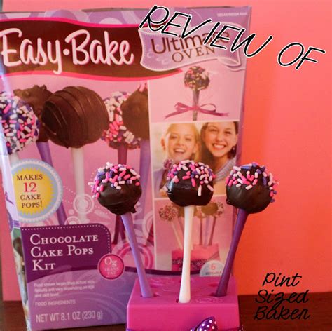 Review of Easy Bake Oven Cake Pop Kit - Pint Sized Baker