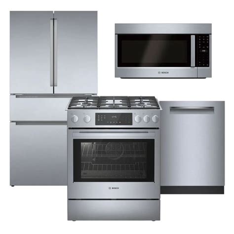 Bosch® 4-piece Kitchen Package in Stainless Steel | Friedmans Home ...