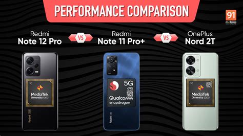 Redmi Note 12 Pro vs Note 11 Pro+ vs OnePlus Nord 2T performance comparison: taking the new ...