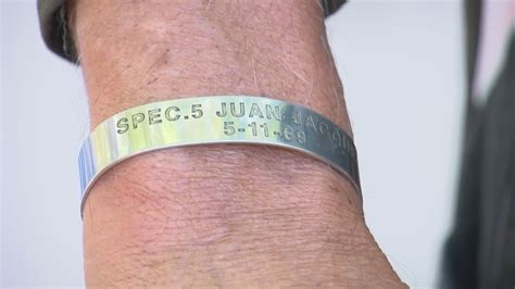 Vietnam POW given recently discovered bracelet, made in his honor 45 years ago