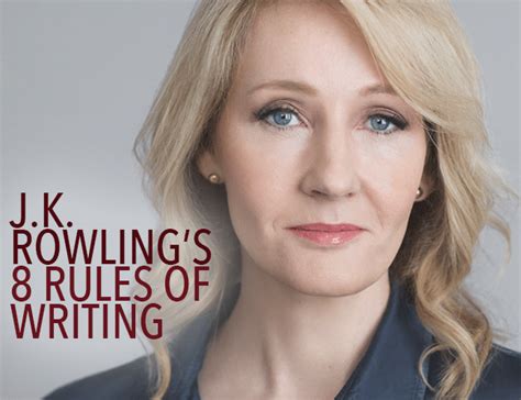 JK Rowling's 8 Rules of Writing