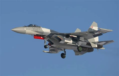 Wallpaper Fighter, The Russian air force, Su-35S, SU-35S images for ...