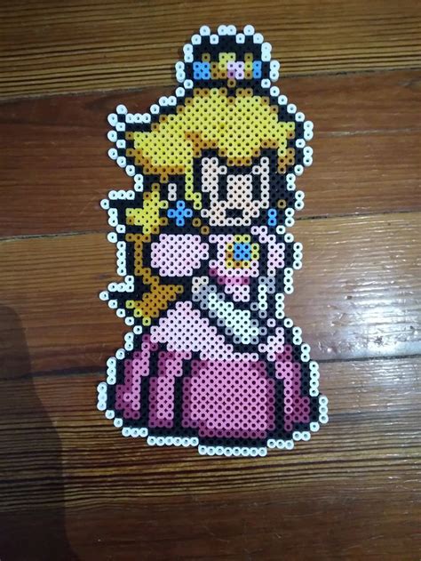 Paper Mario Inspired Perler Pixel Art | Diy perler bead crafts, Perler ...