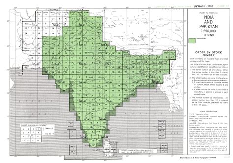 India and Pakistan AMS Topographic Maps - Perry-Castañeda Map ...