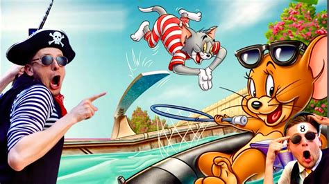 Tom and Jerry's Fishing 🎣& Billiards 🎱 Memorable Comedy Moments - YouTube