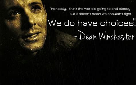 Dean Sad Supernatural Quotes. QuotesGram