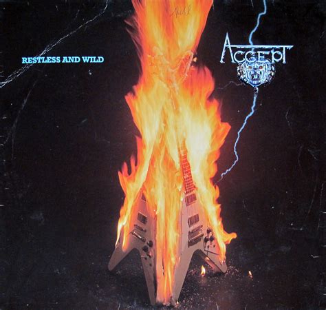 ACCEPT Restless and Wild German Heavy Metal Album Cover Gallery & 12 ...