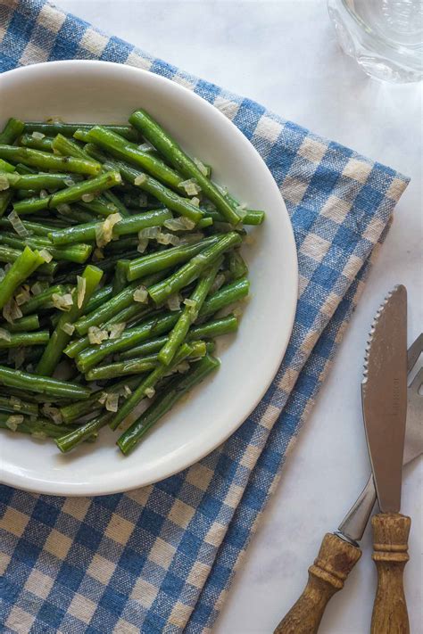 Braised Green Beans ('Grünes Bohnengemüse') - My German Table