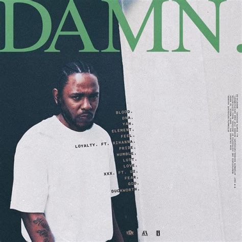 Kendrick Lamar ‘DAMN.’ Cover & Tracklist | Rap Radar