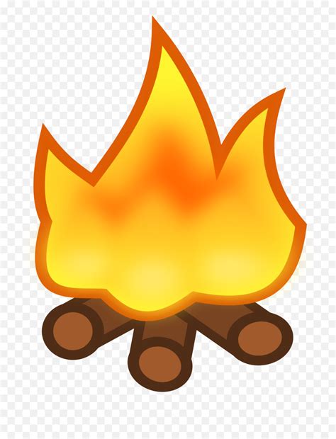 Icon - Campfire Emoji,Flame Emoji Transparent - Free Emoji PNG Images - EmojiSky.com