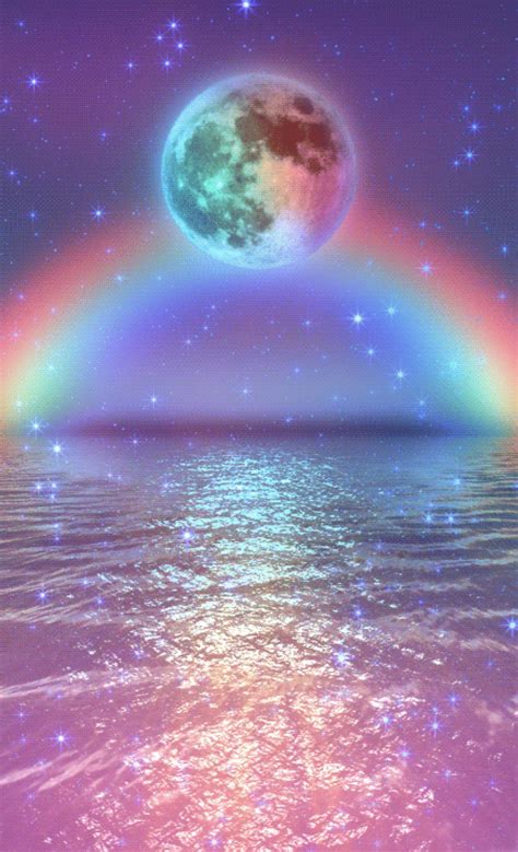 Moonlight And Rainbow Wallpapers - Wallpaper Cave