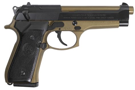 Shop Beretta 92FS 9mm DA/SA Pistol with Burnt Bronze Frame for Sale ...