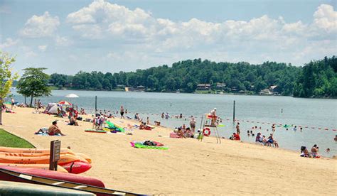 Beach at Lake James, NC Mountains