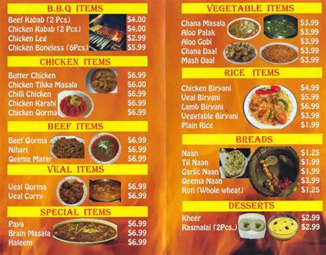 Karachi Kabab House Menu, Menu for Karachi Kabab House, Markham, Toronto - Urbanspoon/Zomato