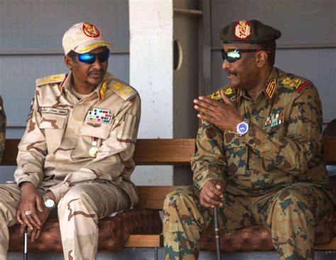 An agreement between the Sudanese Armed Forces and the Rapid Support ...