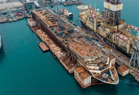 Photos: Costa Concordia Dismantling Completed in Italy - VesselFinder