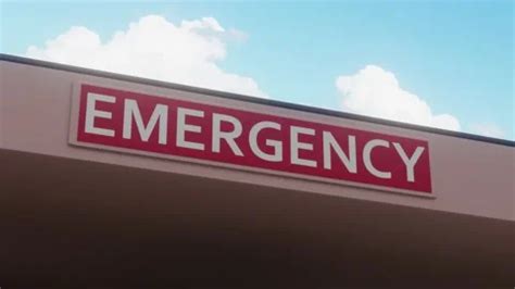 Hospital Emergency Room Sign Entrance | Stock Video | Pond5