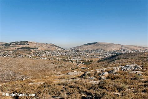 Shechem (BiblePlaces.com)