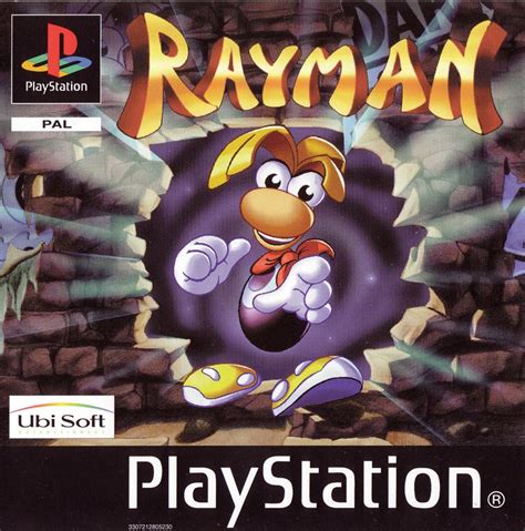 Rayman (1995) PlayStation box cover art - MobyGames