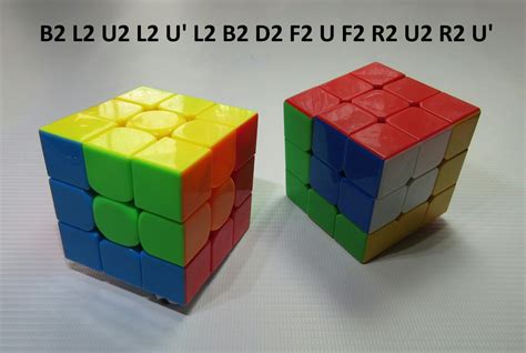 Patrones RUBIK 3x3 Figura N.10 por WL Rubik 3x3 Rubiks Cube Algorithms, Rubiks Cube Patterns ...