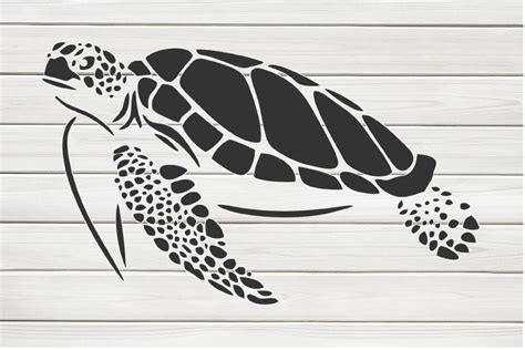 Turtle Stencil Printable - Printable Templates