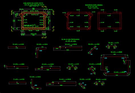 Box Culvert Reinforcement Details Free Drawing