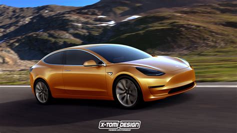 Tesla Model 3 Becomes Sportier In Virtual Coupe Version | Carscoops