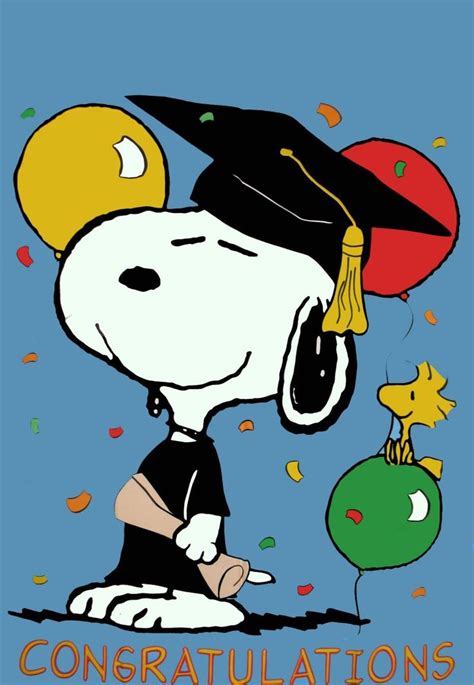 Congratulations | Snoopy wallpaper, Snoopy pictures, Snoopy images