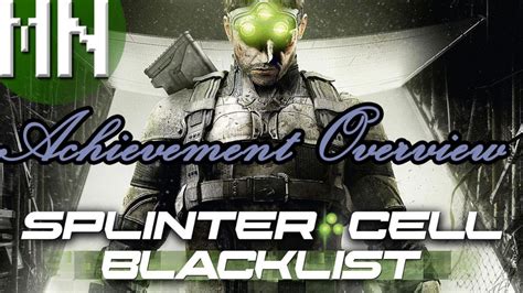 Splinter Cell: Blacklist - Achievement Overview - YouTube