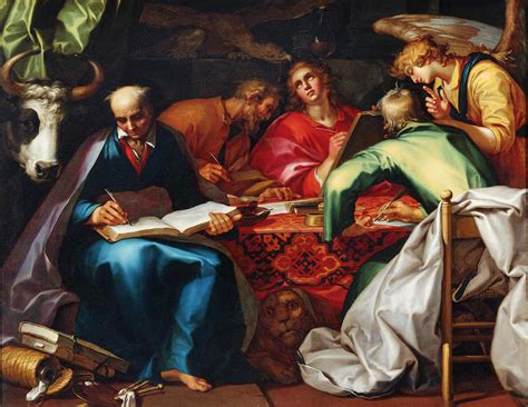 The Four Evangelists Painting by Abraham Bloemaert - Pixels