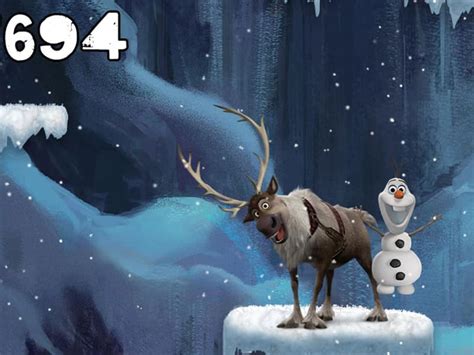 Frozen - Olaf's Freeze Fall game - FunnyGames.asia