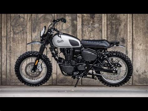 Modified Benelli Imperiale 400 in Scrambler | Custom Benelli Imperiale 400 - YouTube