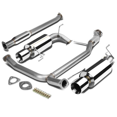 98-02 Honda Accord 3.0L V6 Catback Exhaust System w/4.5"OD Double Wall ...