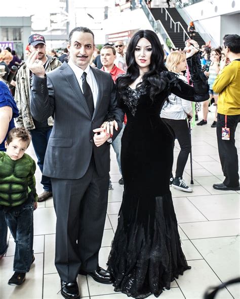 Morticia and Gomez Addams! Morticia: Me (Kitty Krell) Gomez: Jim ...